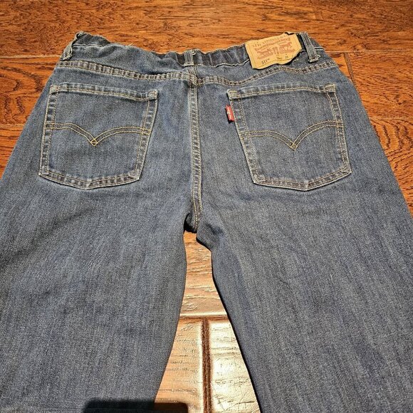 Levis 511 18R Slim Fit Boys Denim Jeans W29"xL31" Eco Performance 365 Tru Temp - Picture 7 of 10